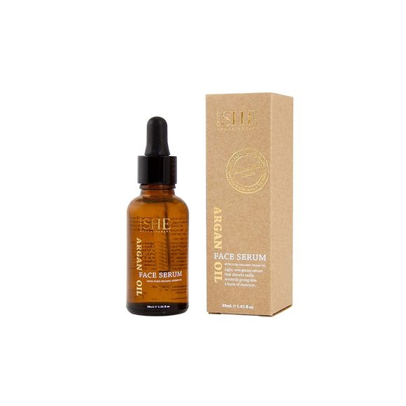 Om SHE Aromatherapy Argan Oil Face Serum 1 oz - Picture 1 of 1